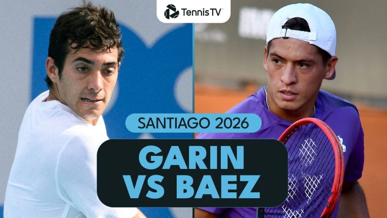 Christian Garin vs Sebastian Baez EPIC Clash | Santiago 2026 Highlights