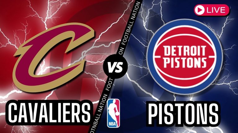 Cleveland Cavaliers vs Detroit Pistons – Live Stream Color Radio Broadcast
