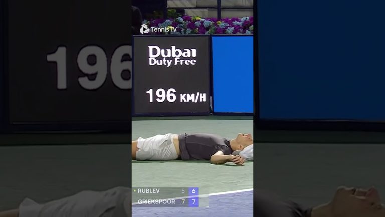 Griekspoor Comeback To Reach Dubai Final 🤩