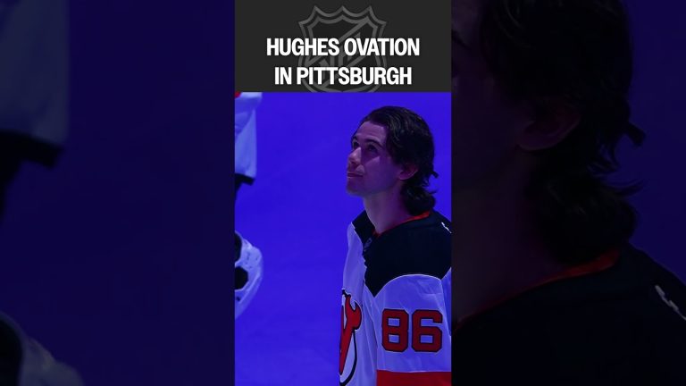 Hughes feels the love in Pittsburgh ❤️🇺🇲