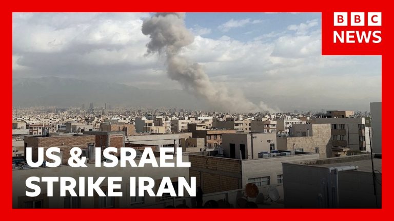 LIVE: US & Israel strike Iran | BBC News