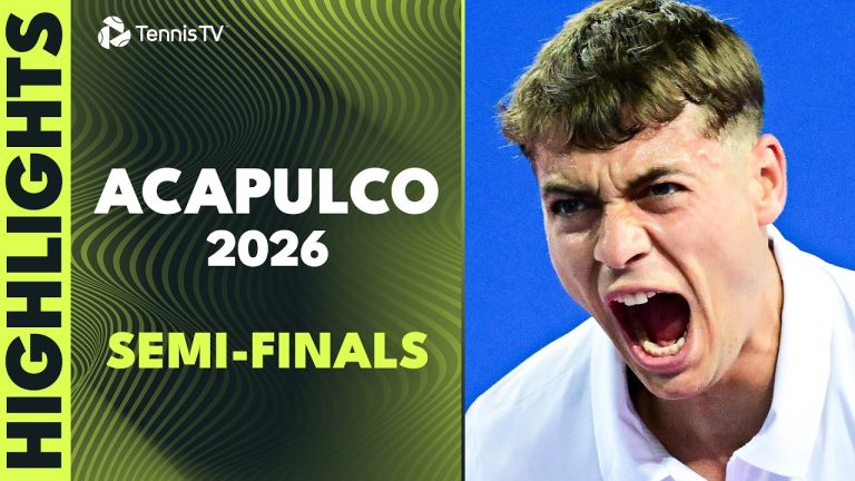 THRILLING Tiafoe vs Nakashima; Cobolli Battles Kecmanovic | Acapulco 2026 Semi-Final Highlights